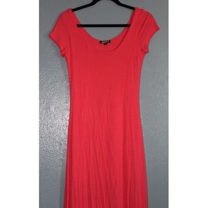 Coral Maxi Dress